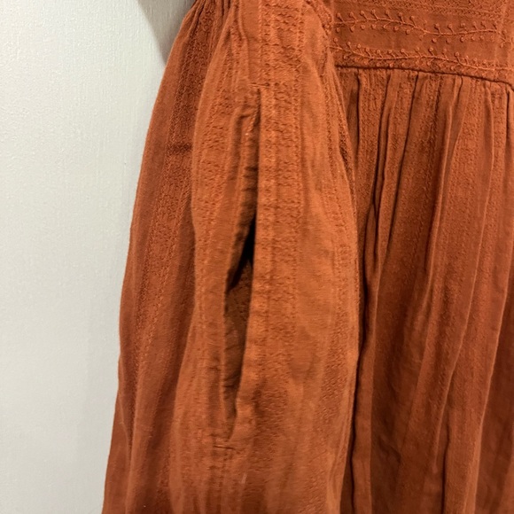 Universal Thread Rust Orange Mini Dress - Picture 3 of 4